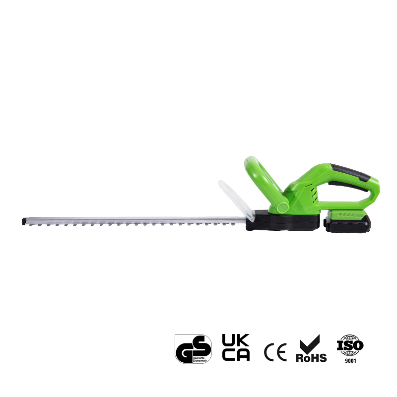 HT2301 Dual-action Steel Blades 20V Battery Power Cordless Hedge Trimmers