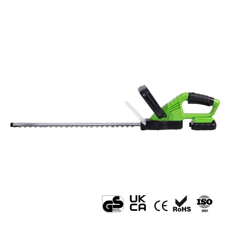 HT1800 Rear Rotating Handle 20V Cordless Hedge Trimmer With Battery And Charger