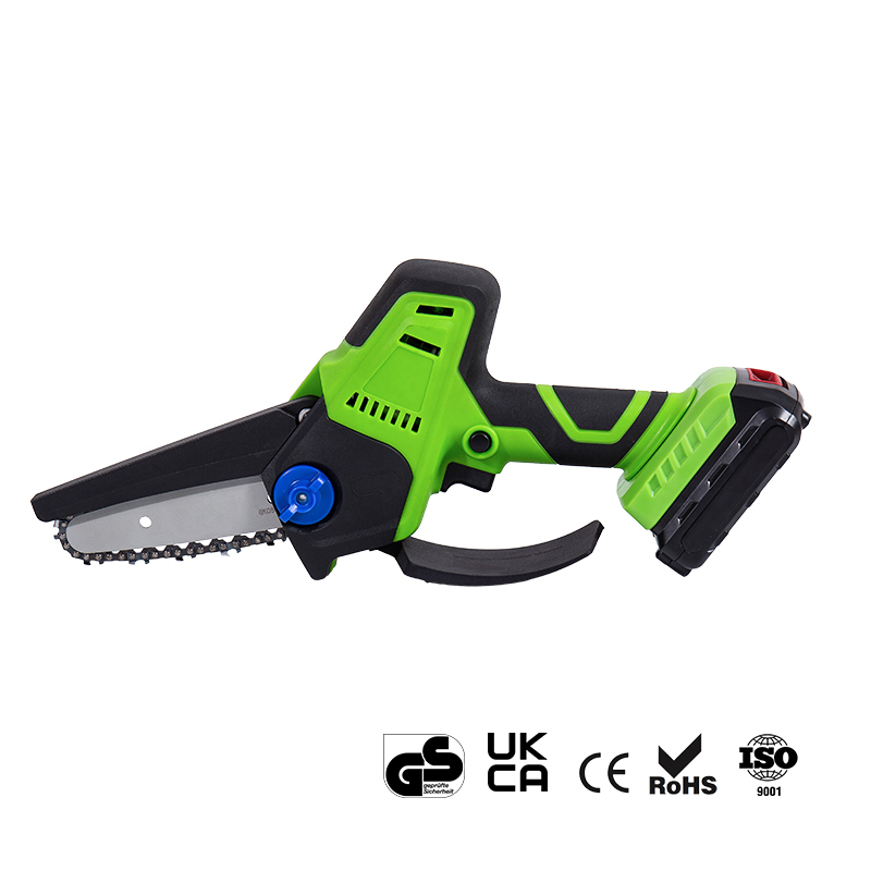 CS205 Handheld Chain Saw 20V 4Inch Battery Cordless Mini Chainsaw